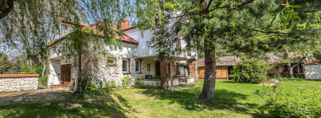 Andrzejówka - elewacja ogrodowa